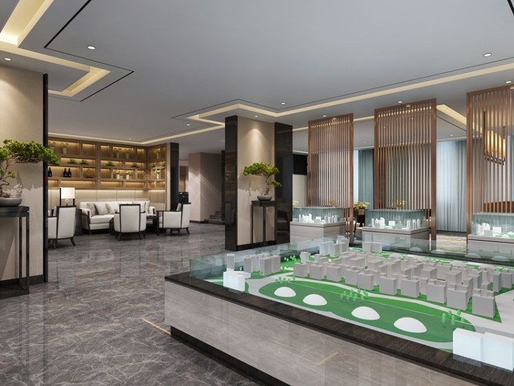 武漢中鐵逸景灣售樓處格力中央空...